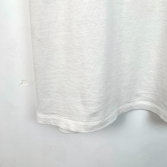 Gucci White Floral & Letter Print Cotton Short Sleeve T-Shirt XS - Picture 5 of 8